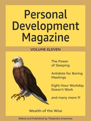 cover image of Personal Development Magazine--Volume Eleven